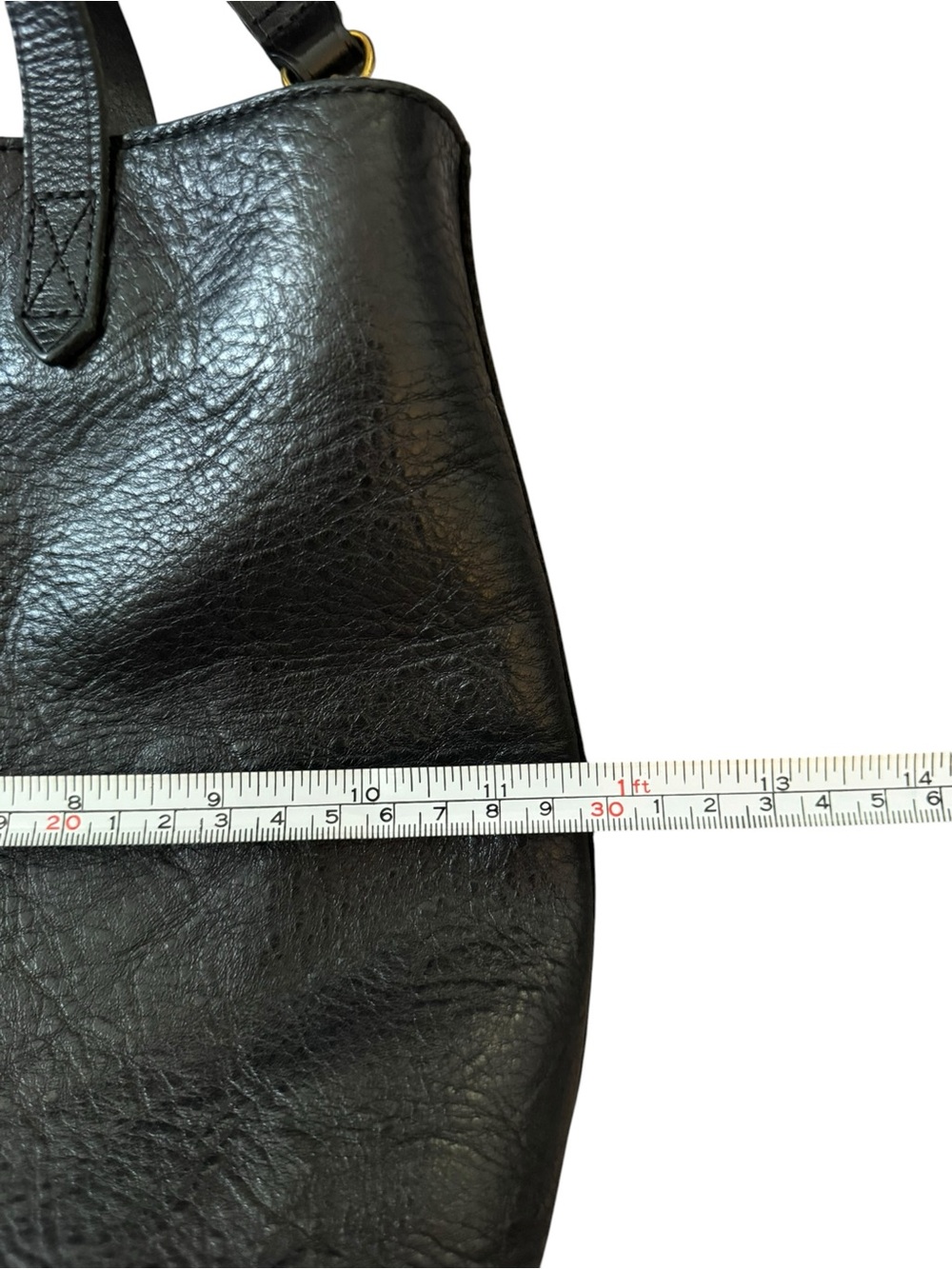 Madewell Black Leather Transport Crossbody Bag - Picture 7 of 8